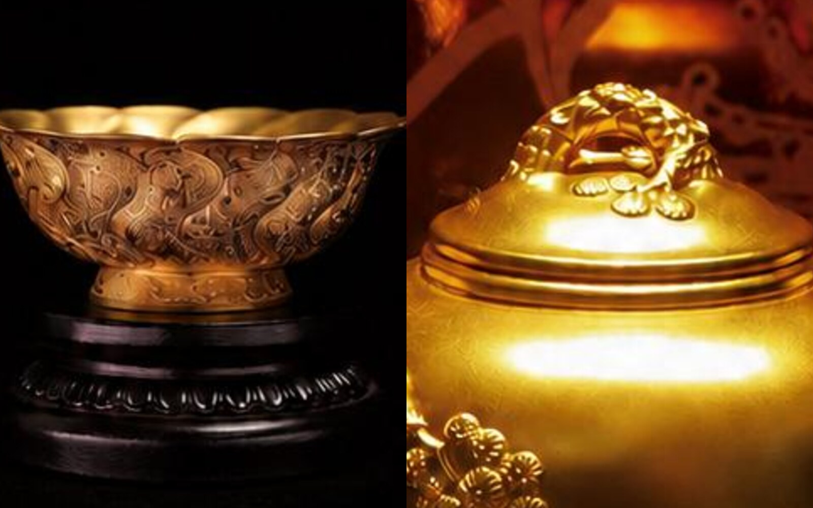 Heritage goldware collection